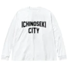 JIMOTOE Wear Local Japanの一関市 ICHINOSEKI CITY ビッグシルエットロングスリーブTシャツ