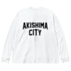 JIMOTOE Wear Local Japanの昭島市 AKISHIMA CITY ビッグシルエットロングスリーブTシャツ