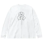 ＋Whimsyのわりばしいぬ Big Long Sleeve T-Shirt