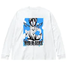 WIND-OF-SILVERの変化の術(女体化) Big Long Sleeve T-Shirt