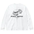 Nhat markのpick up service ビッグシルエットロングスリーブTシャツ