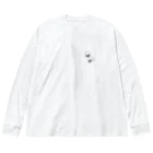 puikkoの伊藤若冲　髑髏（ワンポイント） Big Long Sleeve T-Shirt