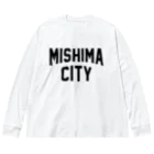JIMOTOE Wear Local Japanの三島市 MISHIMA CITY ビッグシルエットロングスリーブTシャツ