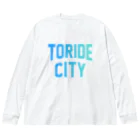 JIMOTOE Wear Local Japanの取手市 TORIDE CITY Big Long Sleeve T-Shirt