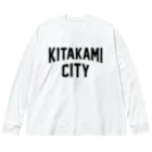 JIMOTOE Wear Local Japanの北上市 KITAKAMI CITY Big Long Sleeve T-Shirt