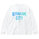 JIMOTOE Wear Local Japanの北上市 KITAKAMI CITY Big Long Sleeve T-Shirt