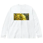 ビるばのミモザとハチ Big Long Sleeve T-Shirt