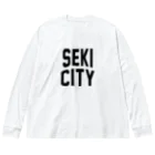 JIMOTOE Wear Local Japanの関市 SEKI CITY Big Long Sleeve T-Shirt