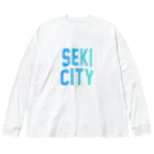 JIMOTO Wear Local Japanの関市 SEKI CITY ビッグシルエットロングスリーブTシャツ