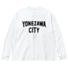 JIMOTOE Wear Local Japanの米沢市 YONEZAWA CITY Big Long Sleeve T-Shirt