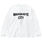 JIMOTOE Wear Local Japanの長岡京市 NAGAOKAKYO CITY ビッグシルエットロングスリーブTシャツ