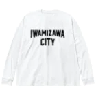 JIMOTOE Wear Local Japanの岩見沢市 IWAMIZAWA CITY ビッグシルエットロングスリーブTシャツ