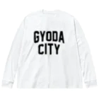 JIMOTOE Wear Local Japanの行田市 GYODA CITY ビッグシルエットロングスリーブTシャツ