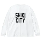 JIMOTOE Wear Local Japanの志木市 SHIKI CITY Big Long Sleeve T-Shirt