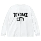 JIMOTOE Wear Local Japanの豊明市 TOYOAKE CITY Big Long Sleeve T-Shirt