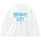 JIMOTOE Wear Local Japanの豊明市 TOYOAKE CITY Big Long Sleeve T-Shirt