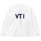 ニポトレ本舗☆投資家とトレーダーに捧ぐのVTI for 米国株投資家 ビッグシルエットロングスリーブTシャツ