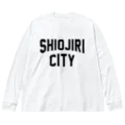 JIMOTOE Wear Local Japanの塩尻市 SHIOJIRI CITY Big Long Sleeve T-Shirt