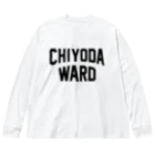 JIMOTOE Wear Local Japanの千代田区 CHIYODA WARD Big Long Sleeve T-Shirt