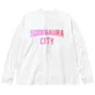 JIMOTOE Wear Local Japanの袖ケ浦市 SODEGAURA CITY Big Long Sleeve T-Shirt