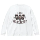 鍼処 IRIE (アイリー) 【公式】のアイリーbeer ビッグシルエットロングスリーブTシャツ