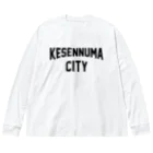 JIMOTOE Wear Local Japanの気仙沼市 KESENNUMA CITY Big Long Sleeve T-Shirt