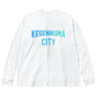 JIMOTOE Wear Local Japanの気仙沼市 KESENNUMA CITY Big Long Sleeve T-Shirt