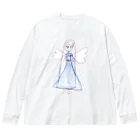 きっずしょっぷのドレスを着た天使 Big Long Sleeve T-Shirt