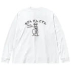 mojokinnのおでんでんででん ビッグシルエットロングスリーブTシャツ