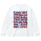 くるりずむオリジナルイラストショップのネットスラング詰め合わせトップス Big Long Sleeve T-Shirt