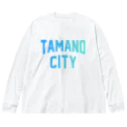 JIMOTOE Wear Local Japanの玉野市 TAMANO CITY Big Long Sleeve T-Shirt