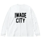 JIMOTOE Wear Local Japanの岩出市 IWADE CITY Big Long Sleeve T-Shirt