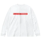 【BOWZ】RAリックアッガイの表裏デザインアロワナって知ってる？　by RA Big Long Sleeve T-Shirt