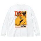 YS VINTAGE WORKSのチェコ・KOCKA（=チェコ語で猫） Big Long Sleeve T-Shirt