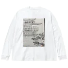 エド・ワード【江戸鉾の愛殿原】。の金閣寺 Big Long Sleeve T-Shirt