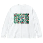 デンデンのサボサボテン Big Long Sleeve T-Shirt