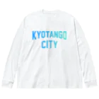 JIMOTOE Wear Local Japanの京丹後市 KYOTANGO CITY Big Long Sleeve T-Shirt