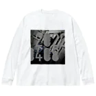 飯塚 iizukaの20220408 Big Long Sleeve T-Shirt