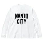 JIMOTOE Wear Local Japanの南砺市 NANTO CITY ビッグシルエットロングスリーブTシャツ