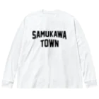 JIMOTOE Wear Local Japanの寒川町市 SAMUKAWA CITY Big Long Sleeve T-Shirt