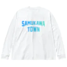 JIMOTOE Wear Local Japanの寒川町市 SAMUKAWA CITY Big Long Sleeve T-Shirt