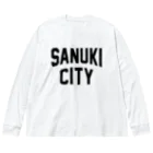 JIMOTOE Wear Local Japanのさぬき市 SANUKI CITY ビッグシルエットロングスリーブTシャツ