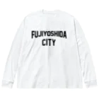 JIMOTOE Wear Local Japanの富士吉田市 FUJI YOSHIDA CITY Big Long Sleeve T-Shirt