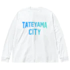 JIMOTOE Wear Local Japanの館山市 TATEYAMA CITY ビッグシルエットロングスリーブTシャツ