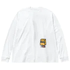 カニカニ！もりしろのかみぶくろとカニ Big Long Sleeve T-Shirt