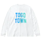 JIMOTOE Wear Local Japanの東郷町 TOGO TOWN ビッグシルエットロングスリーブTシャツ