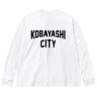 JIMOTOE Wear Local Japanの小林市 KOBAYASHI CITY Big Long Sleeve T-Shirt