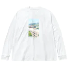 あべこのお店 のロサンゼルス Big Long Sleeve T-Shirt