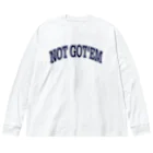 NO SNEAKERS SHOPのCOLLEGE LOGO NOT GOT'EM ビッグシルエットロングスリーブTシャツ