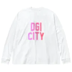 JIMOTOE Wear Local Japanの小城市 OGI CITY Big Long Sleeve T-Shirt